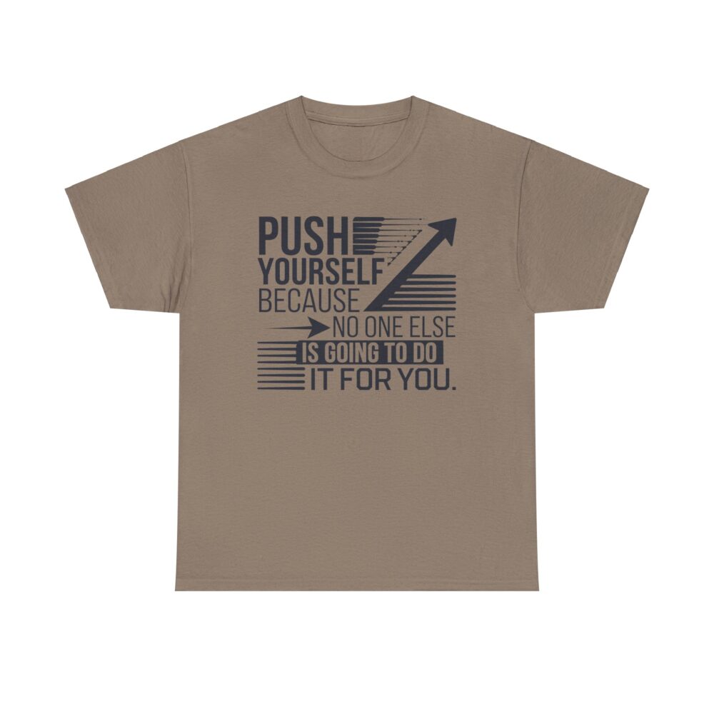 Push Yourself | Motivational Arrow Unisex Tee - Image 7