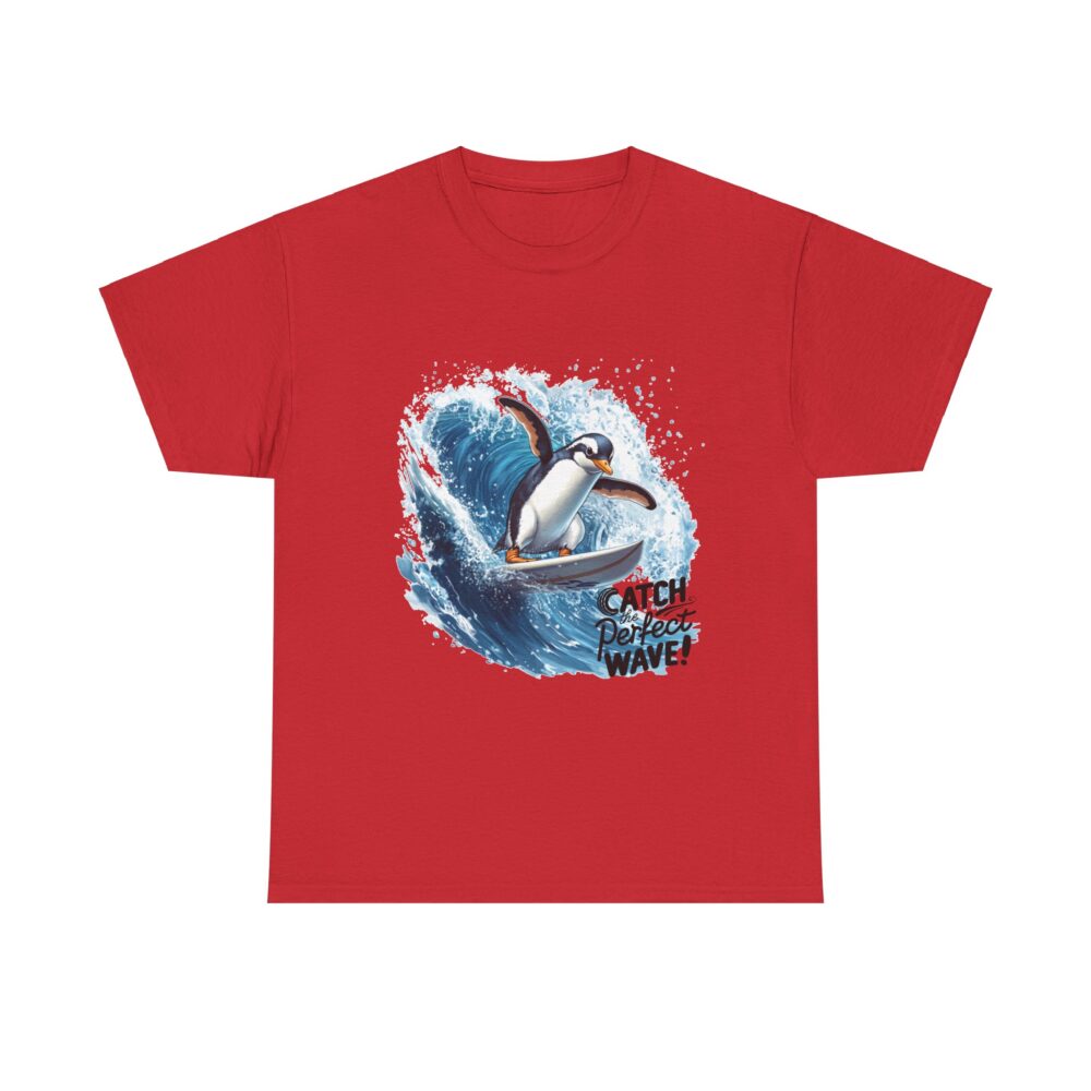 Penguin Wave Rider | Eco-Friendly Surfing Tee - Image 6