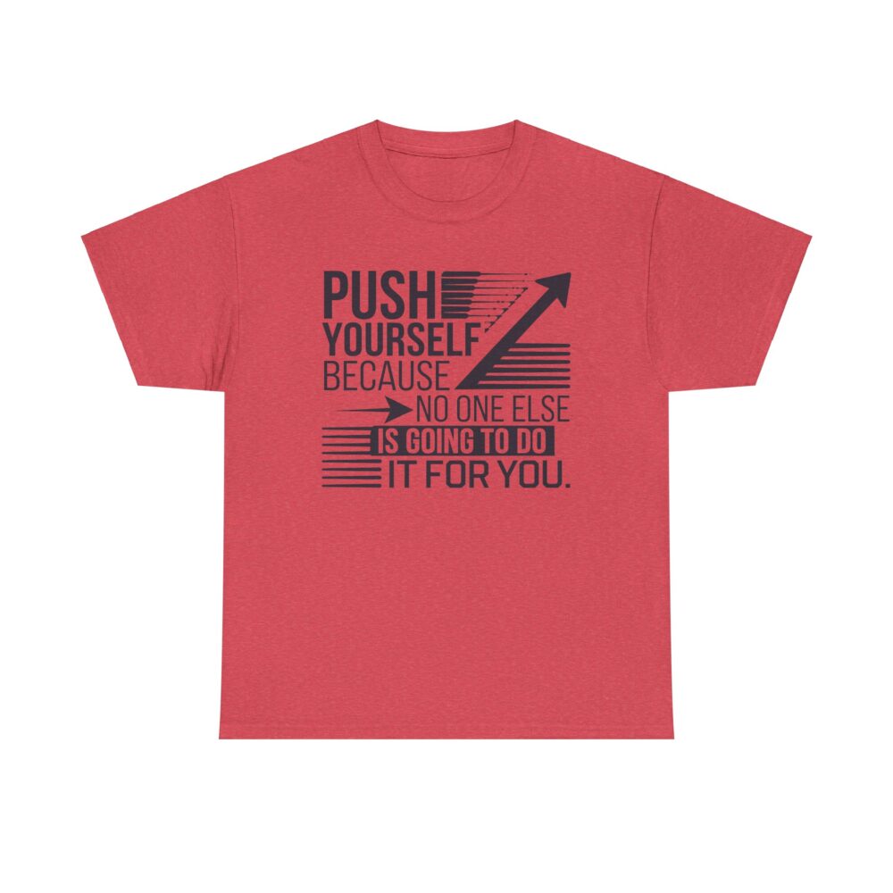 Push Yourself | Motivational Arrow Unisex Tee - Image 6