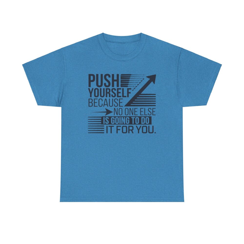 Push Yourself | Motivational Arrow Unisex Tee - Image 3