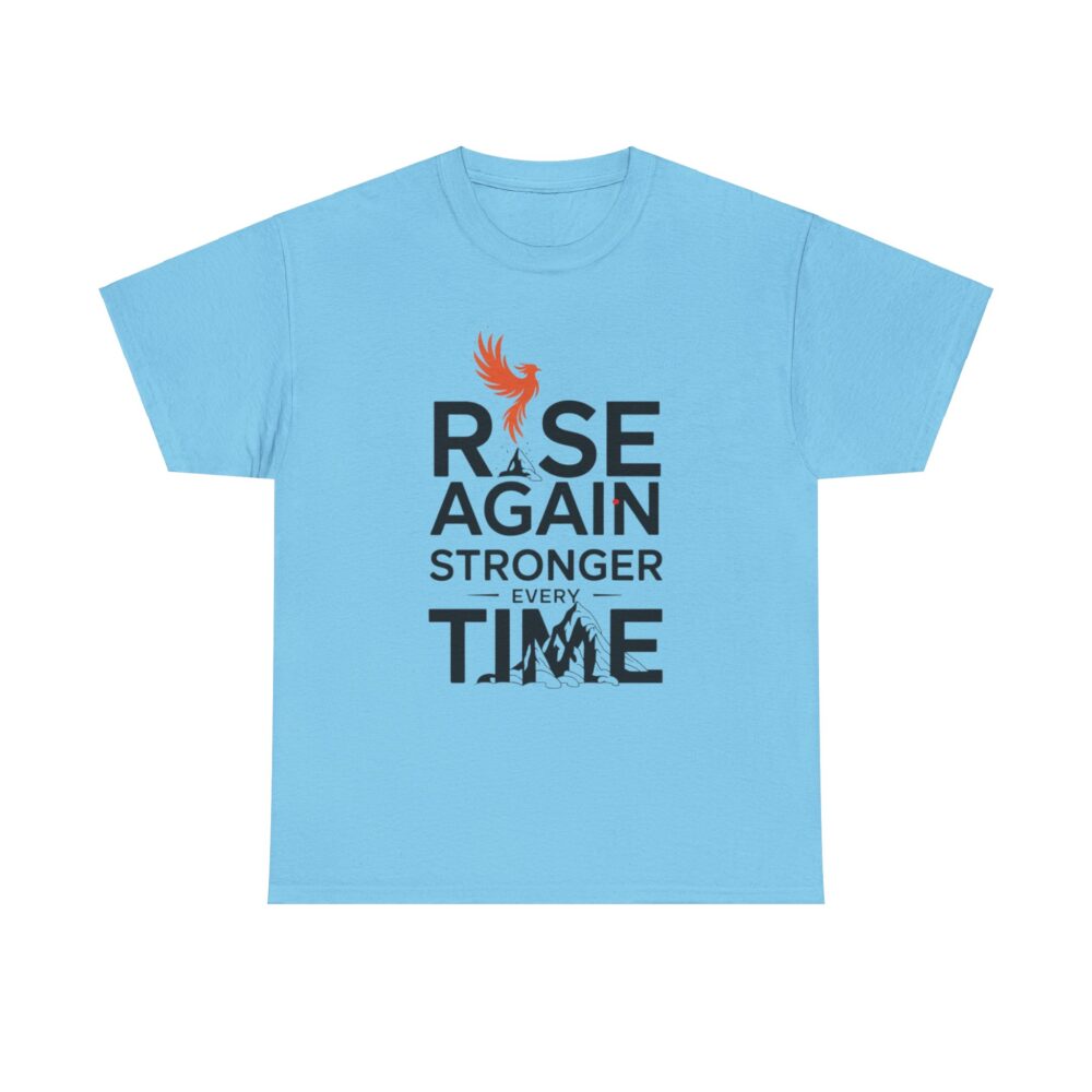 Rise Again Stronger | Motivational Phoenix Tee - Image 3