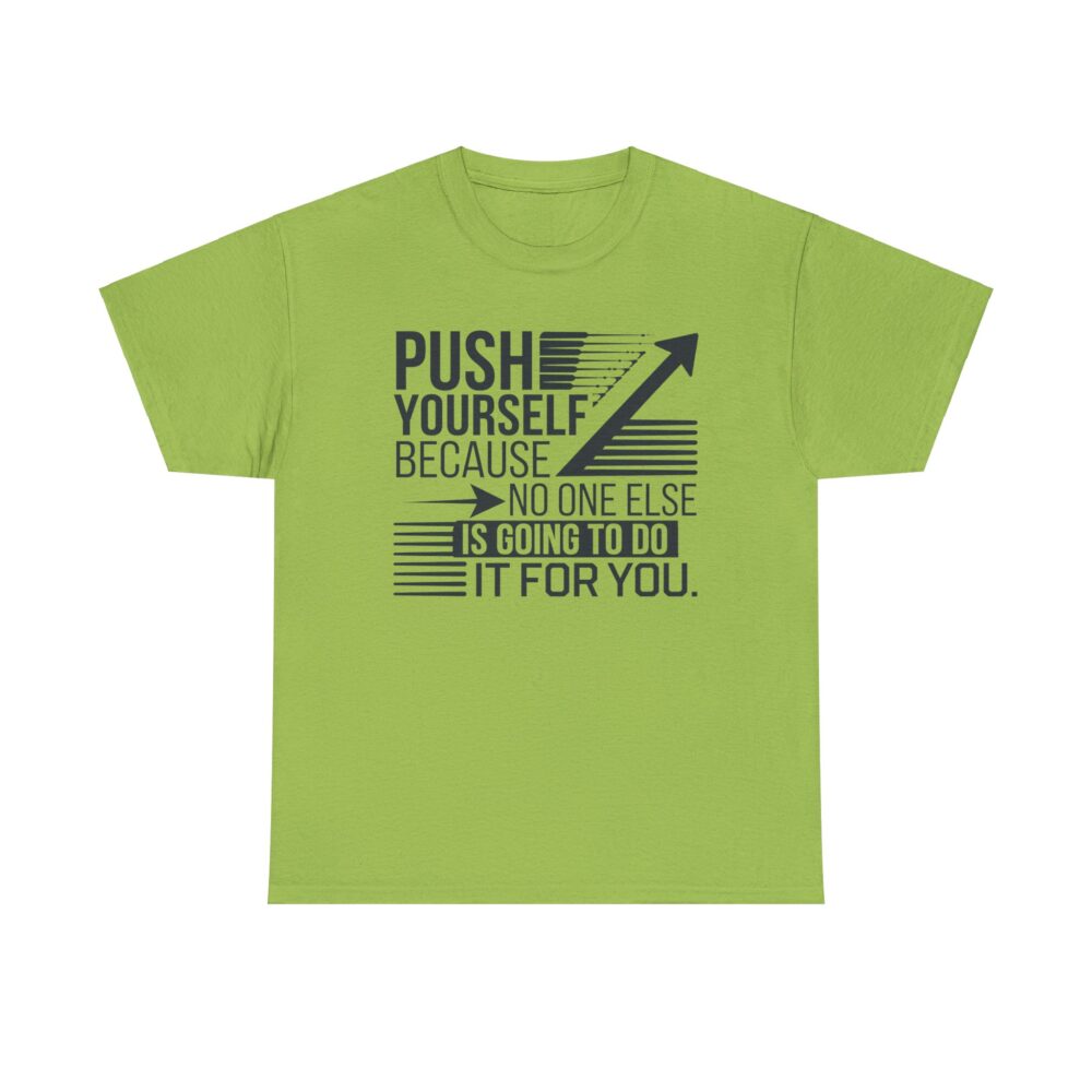 Push Yourself | Motivational Arrow Unisex Tee - Image 10