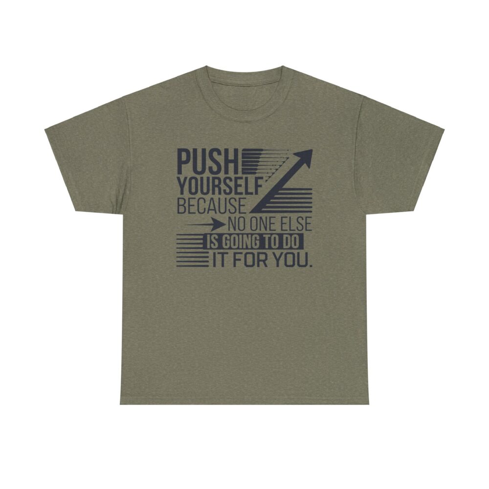 Push Yourself | Motivational Arrow Unisex Tee - Image 4