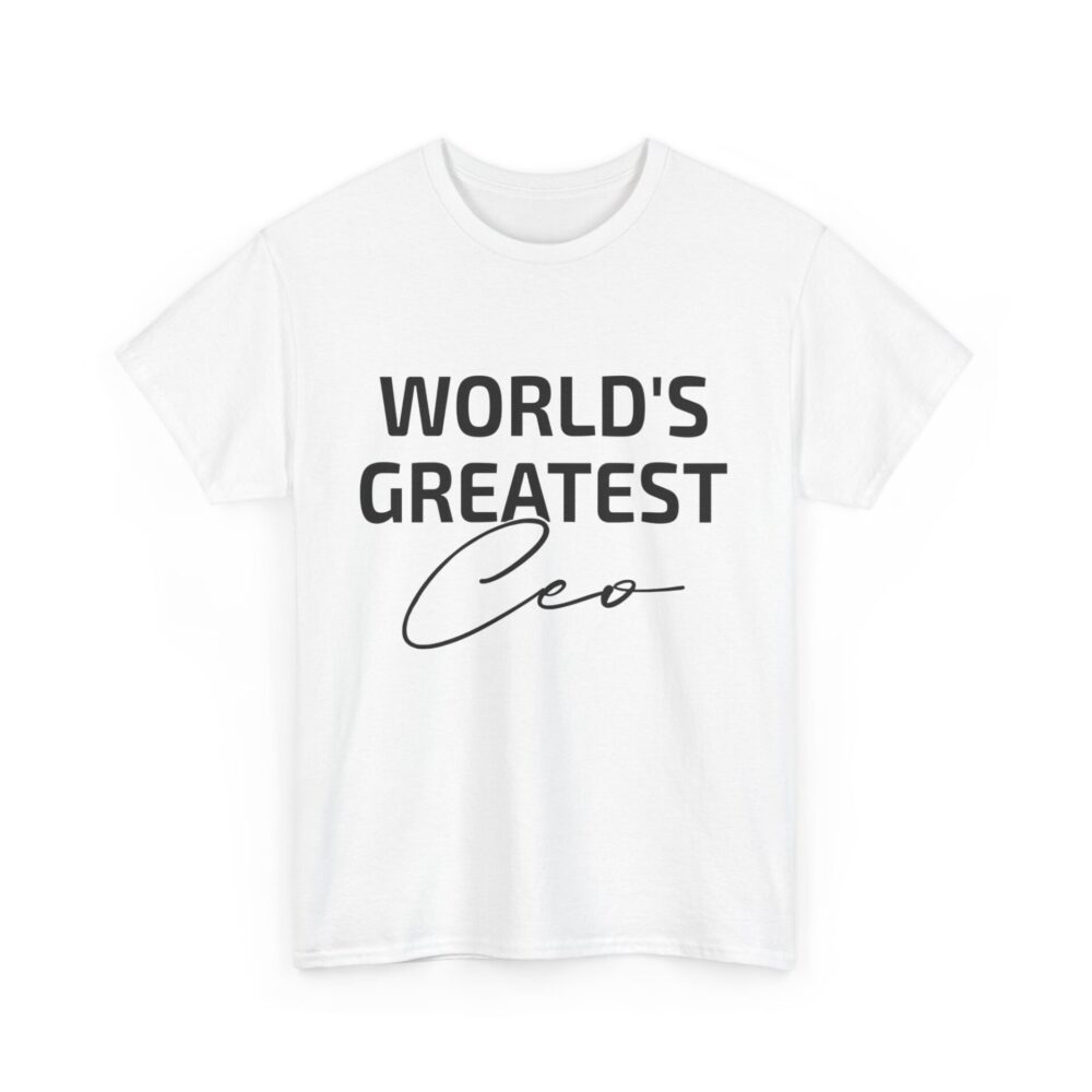 World's Greatest CEO T-Shirt