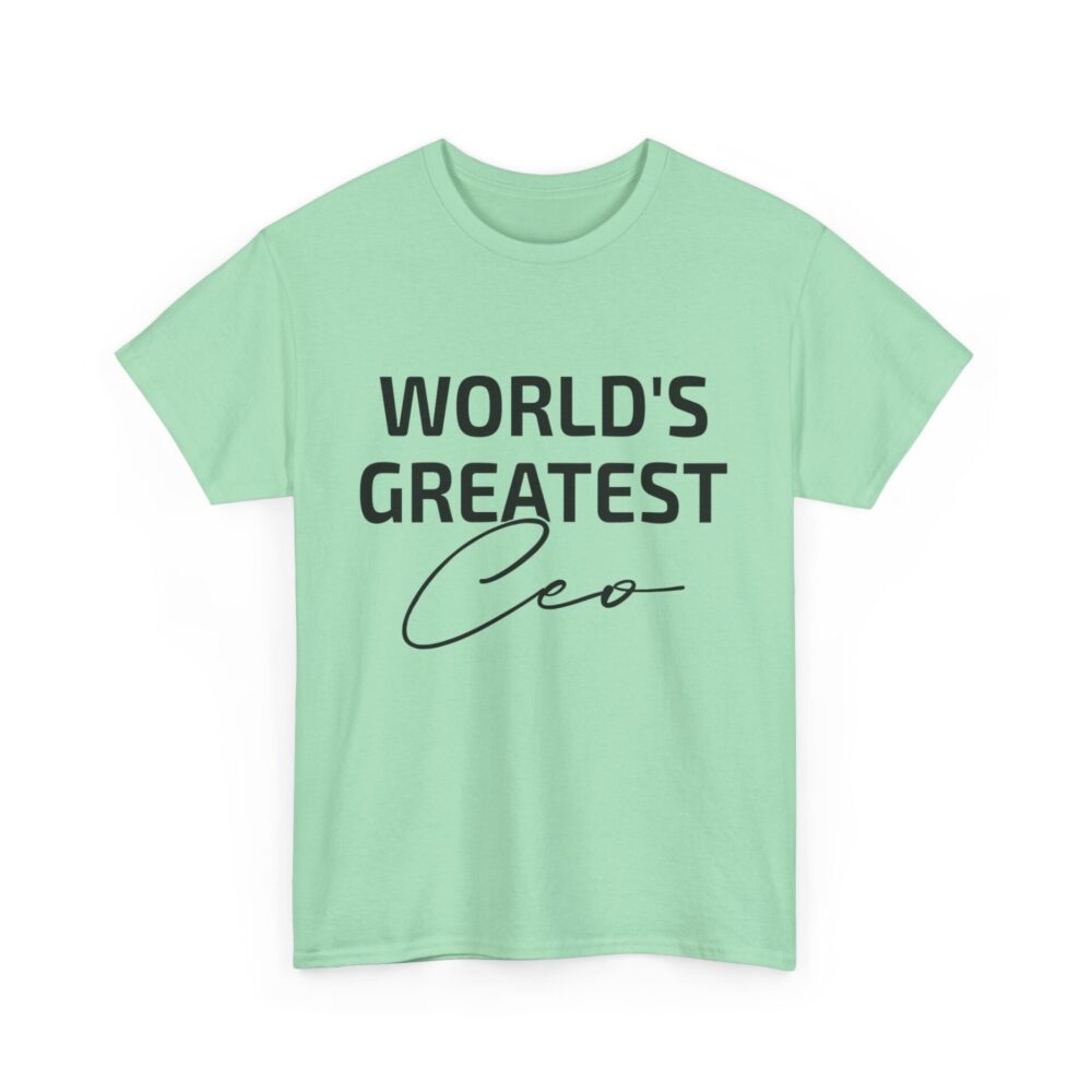 World's Greatest CEO T-Shirt - Image 3