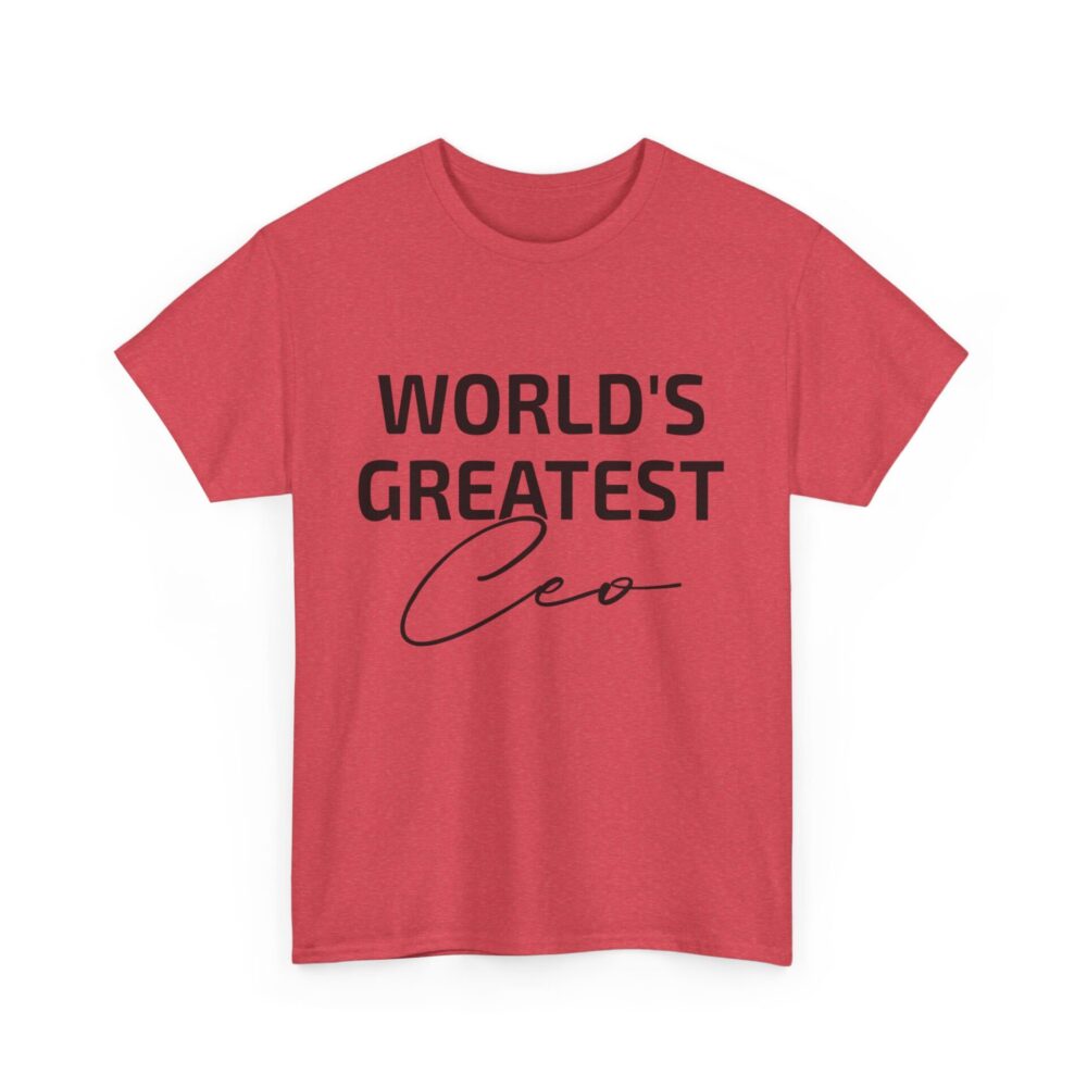 World's Greatest CEO T-Shirt - Image 7