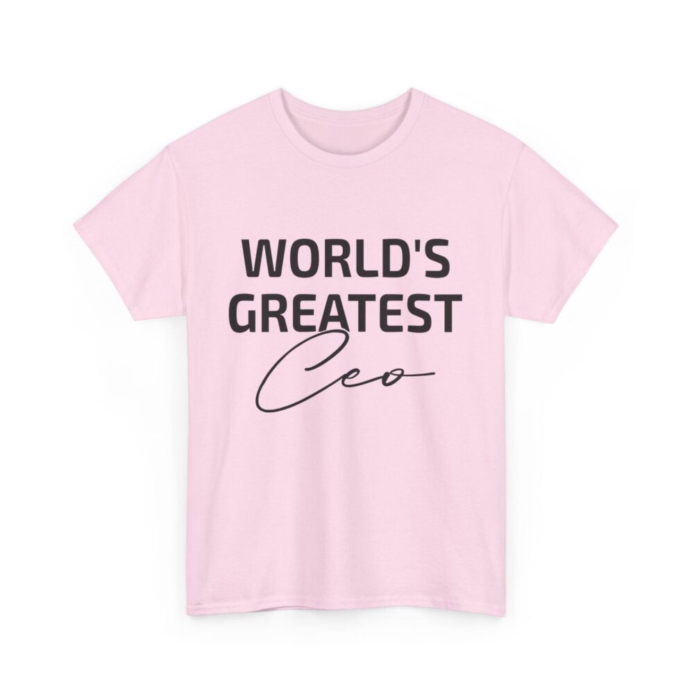 World's Greatest CEO T-Shirt - Image 5