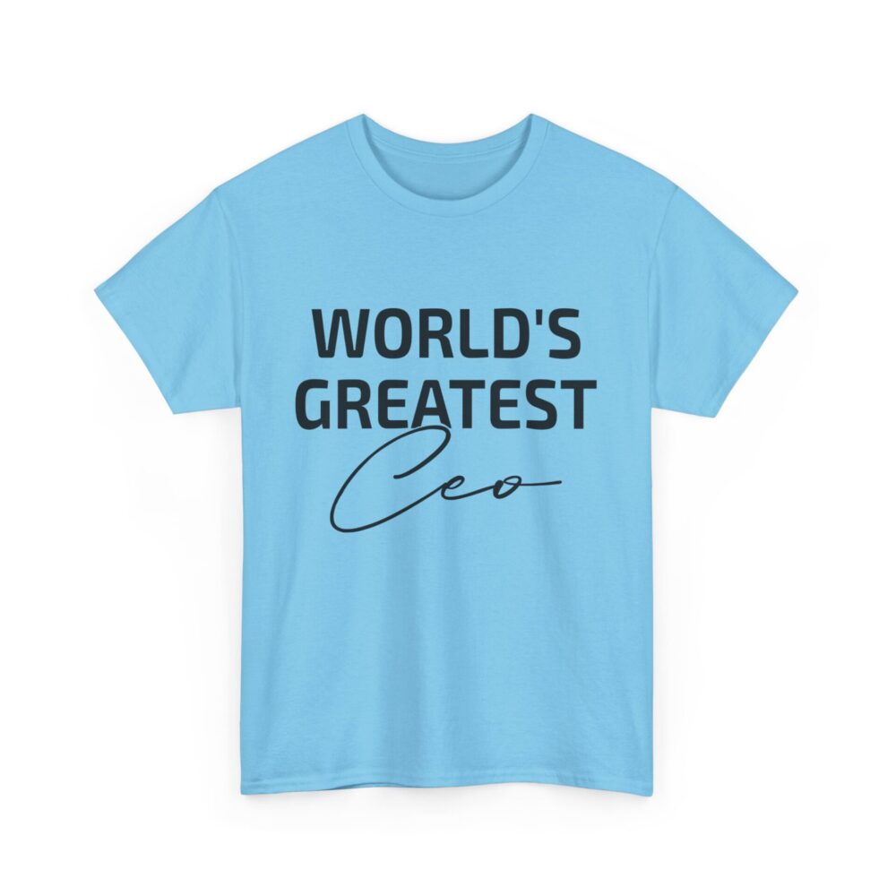 World's Greatest CEO T-Shirt - Image 4