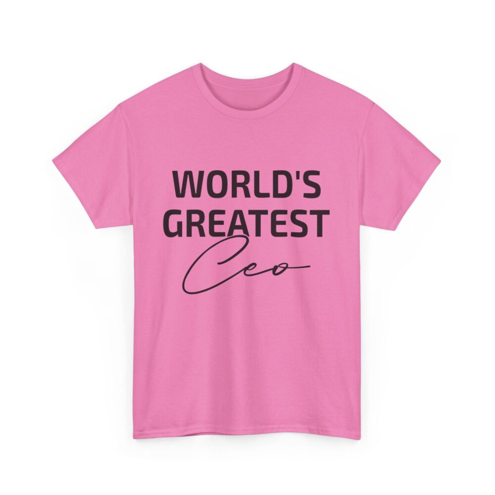 World's Greatest CEO T-Shirt - Image 6