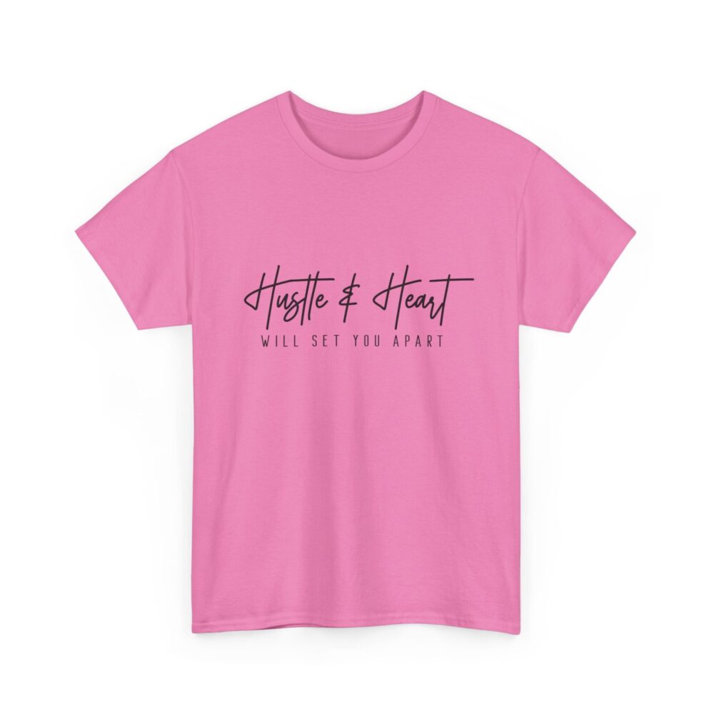 Hustle & Heart Motivational T-Shirt - Image 4