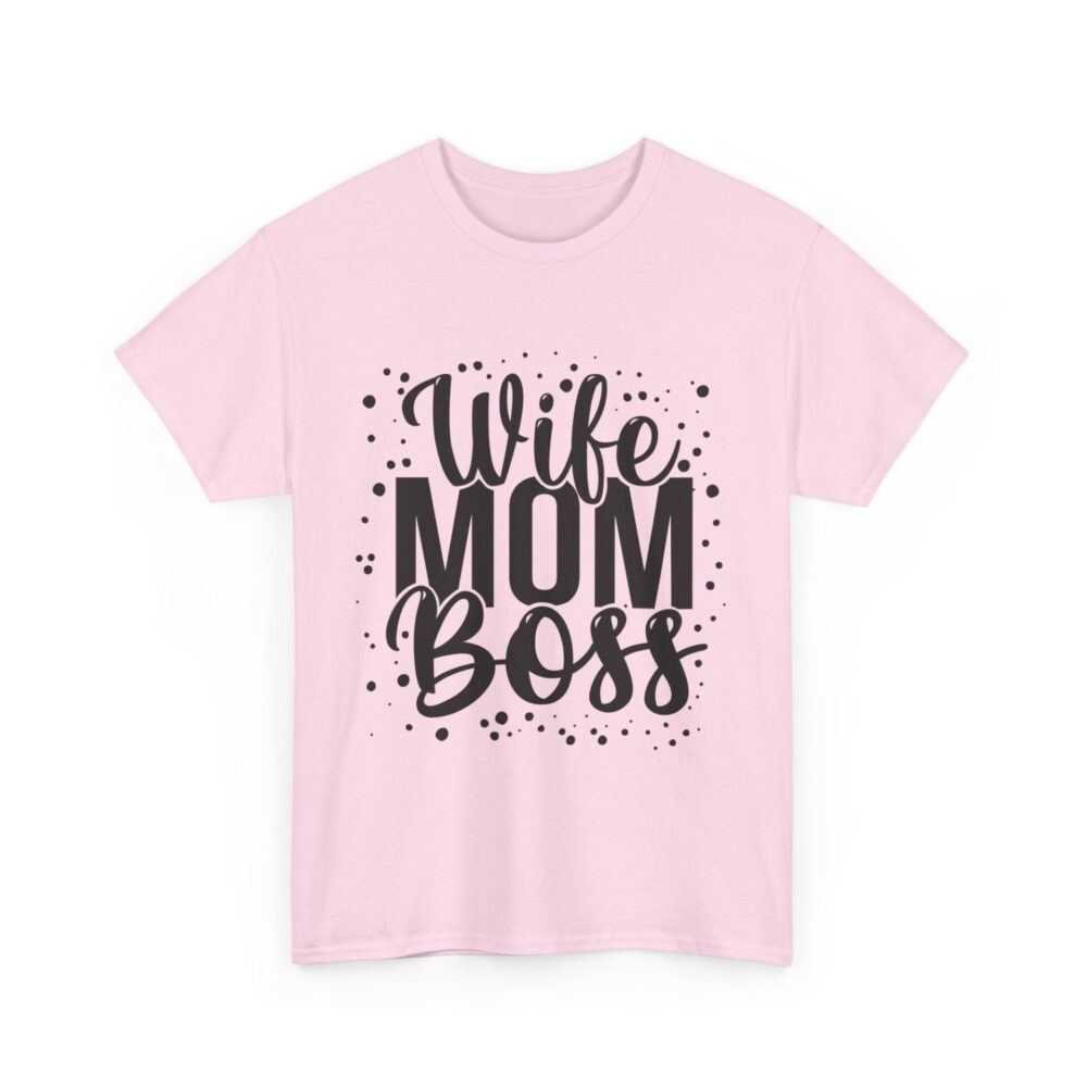 Wife Mom Boss T-Shirt – Celebrate Your Superpowers - Image 5