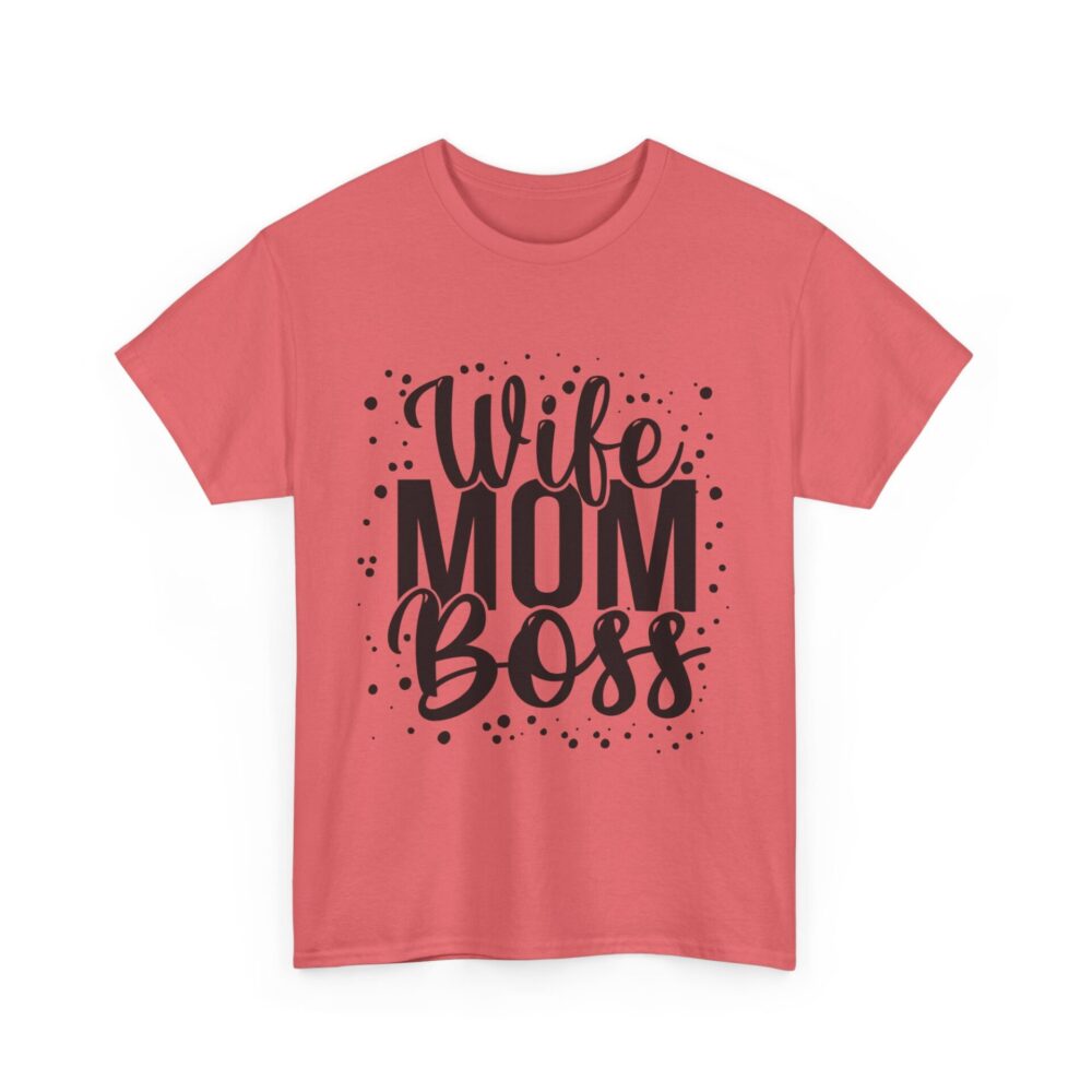 Wife Mom Boss T-Shirt – Celebrate Your Superpowers - Image 2