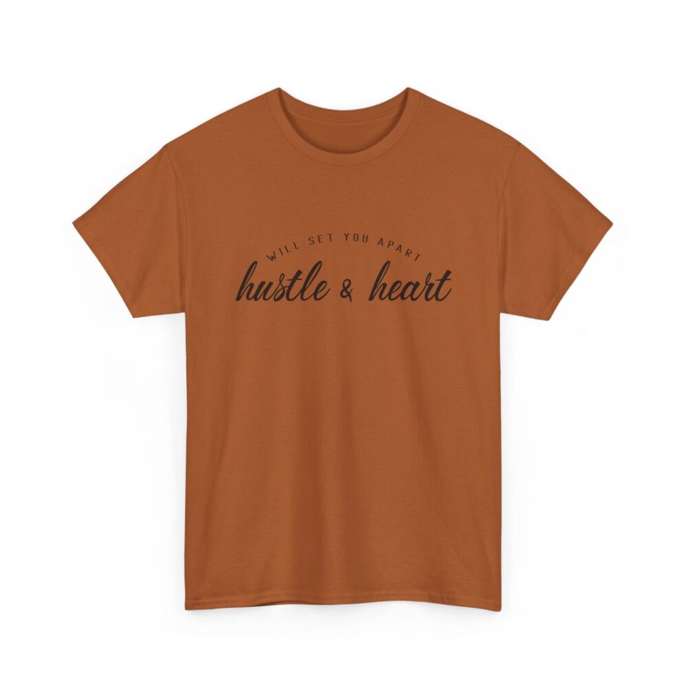 "Hustle & Heart" T-Shirt - Image 8