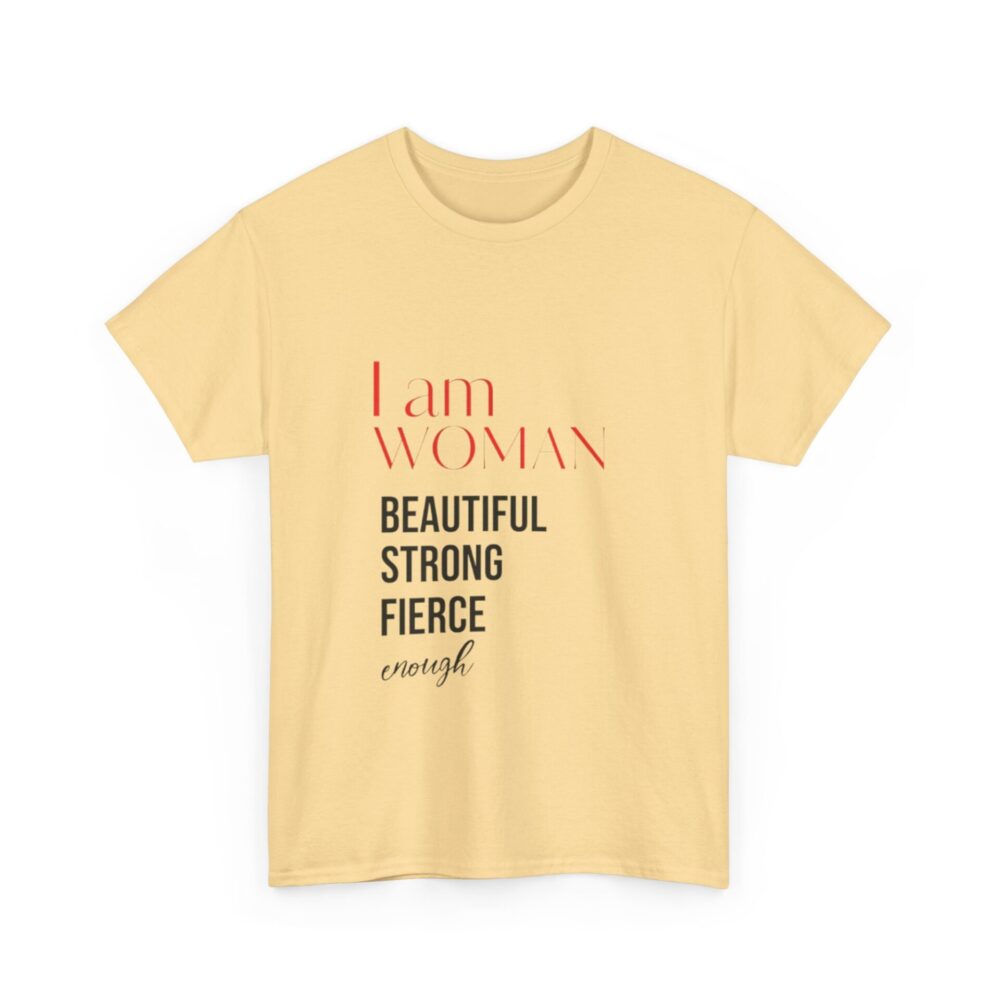 I Am Woman" Empowerment T-Shirt - Image 9