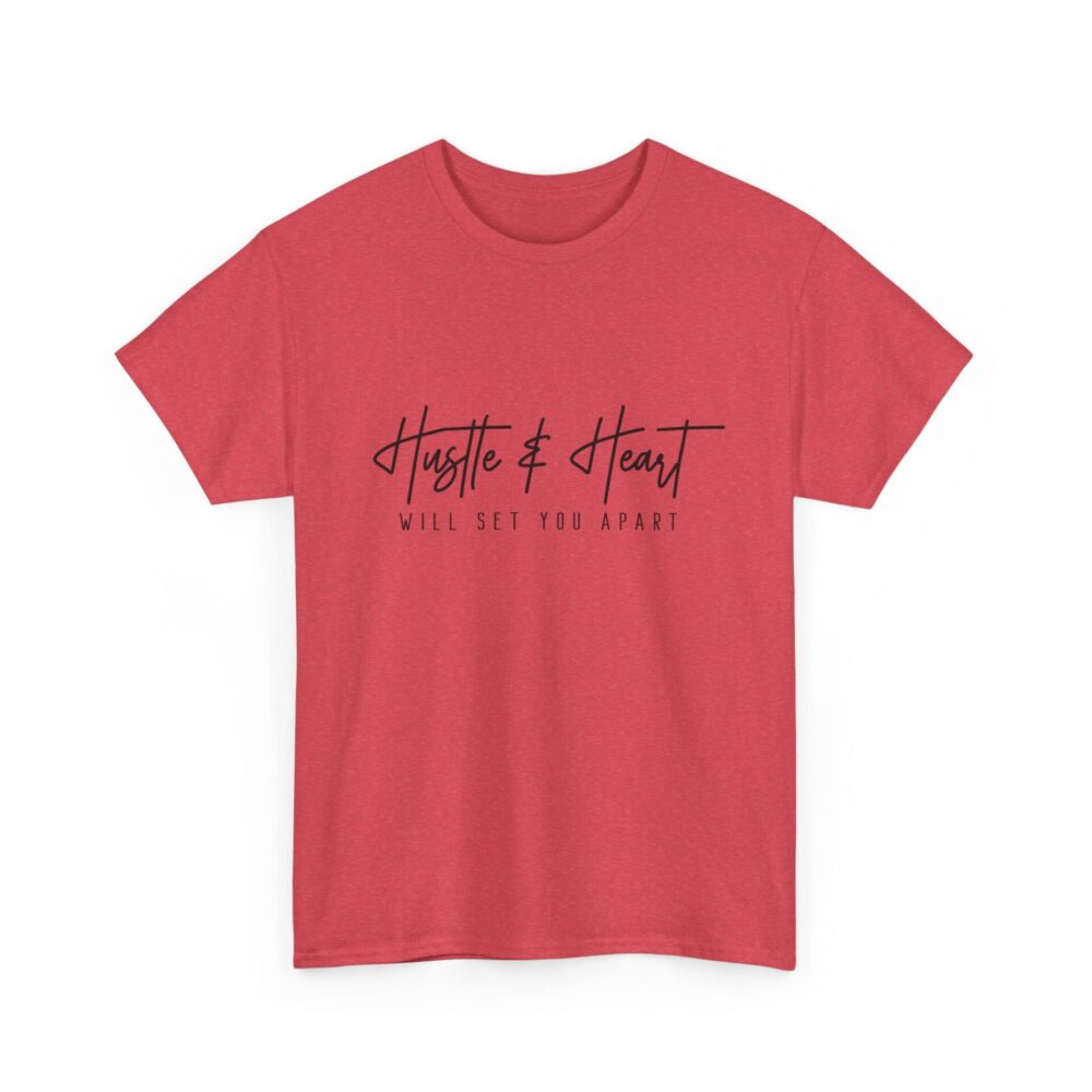 Hustle & Heart Motivational T-Shirt - Image 7