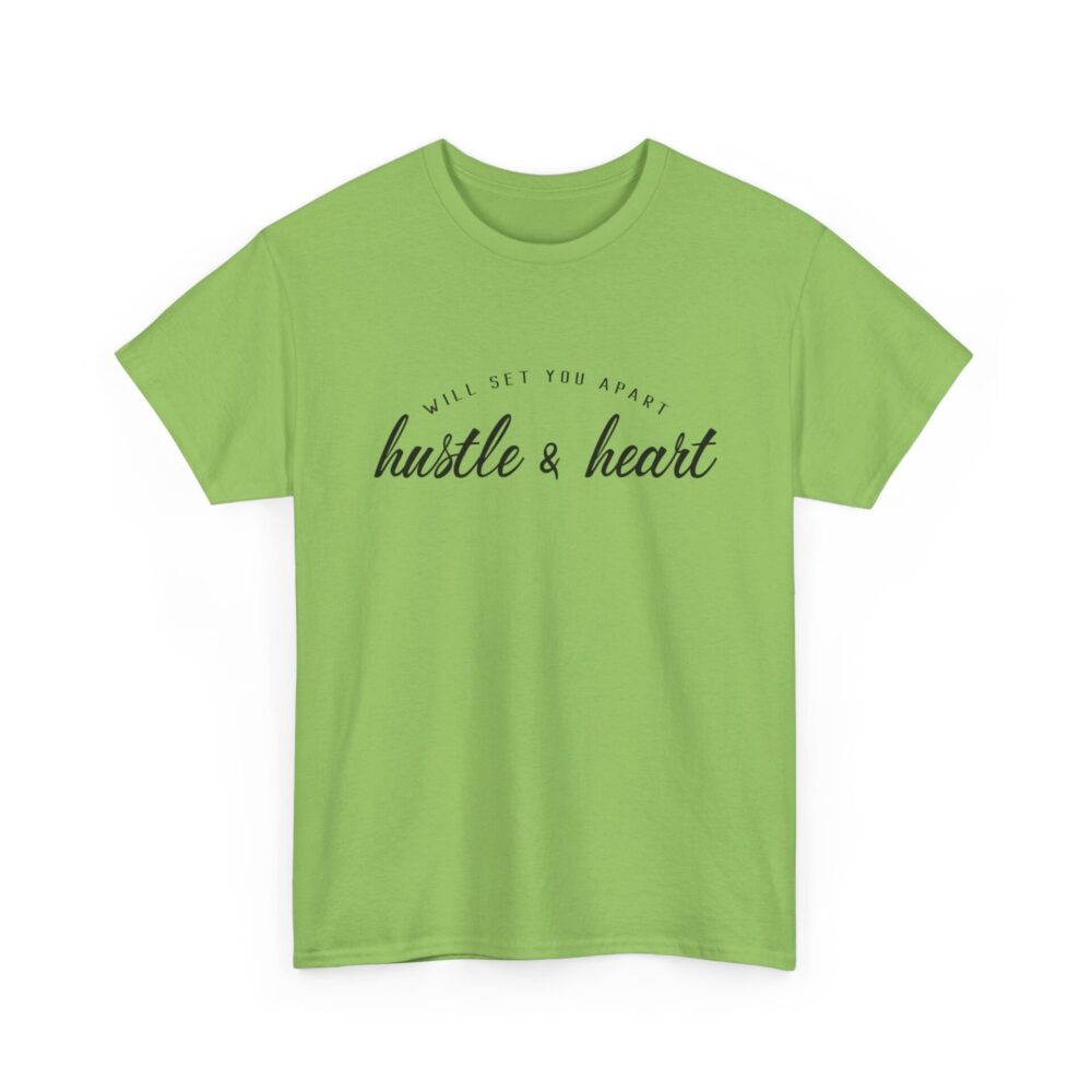 "Hustle & Heart" T-Shirt - Image 9