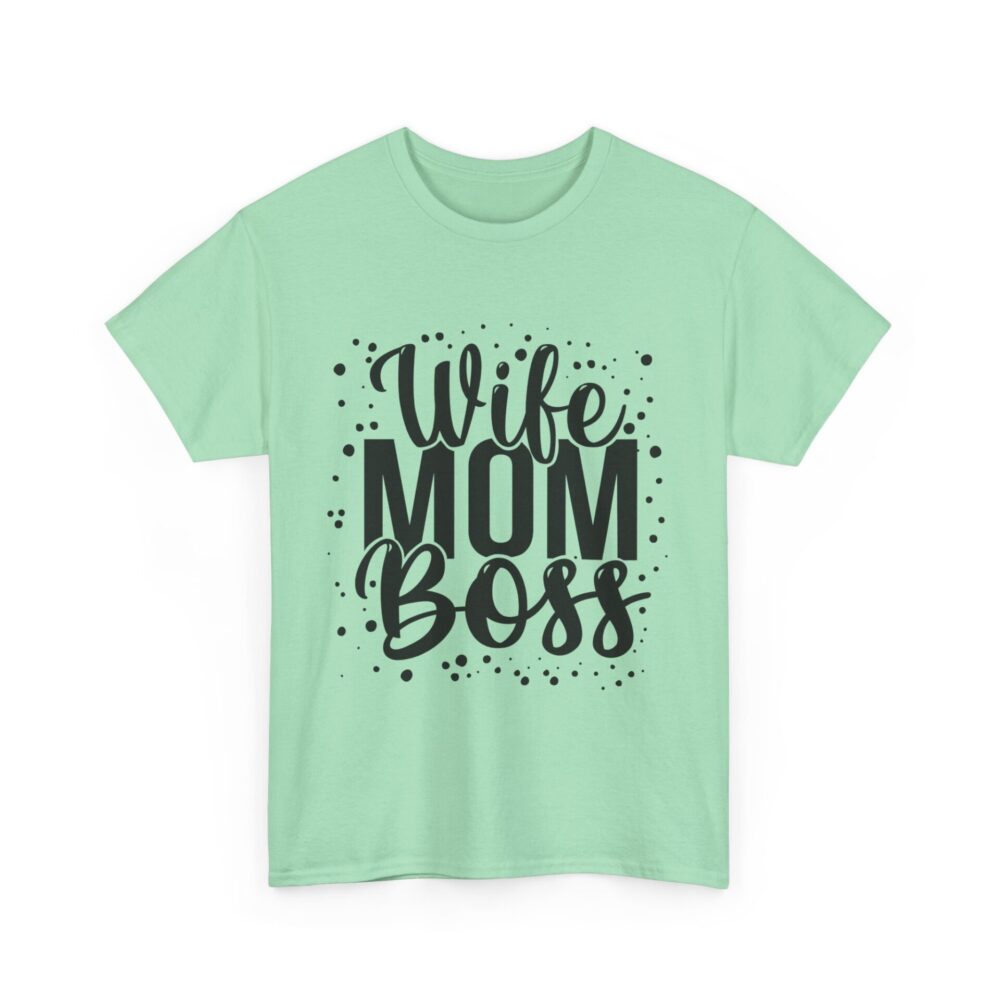 Wife Mom Boss T-Shirt – Celebrate Your Superpowers - Image 4