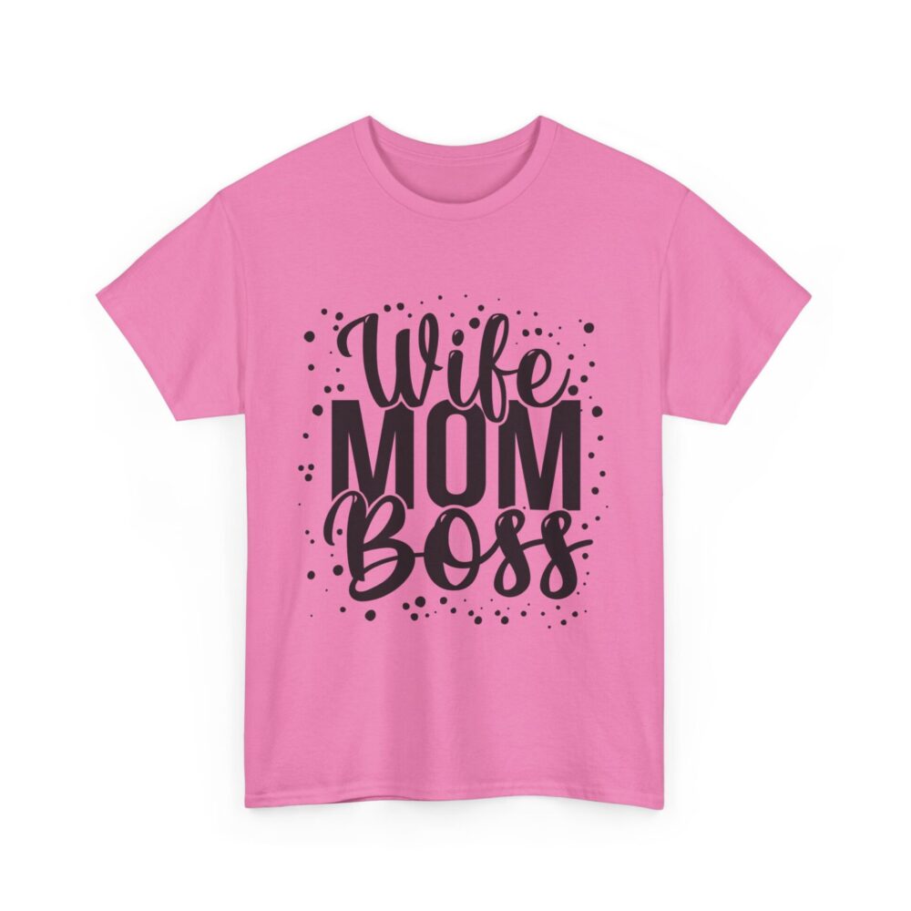 Wife Mom Boss T-Shirt – Celebrate Your Superpowers - Image 6