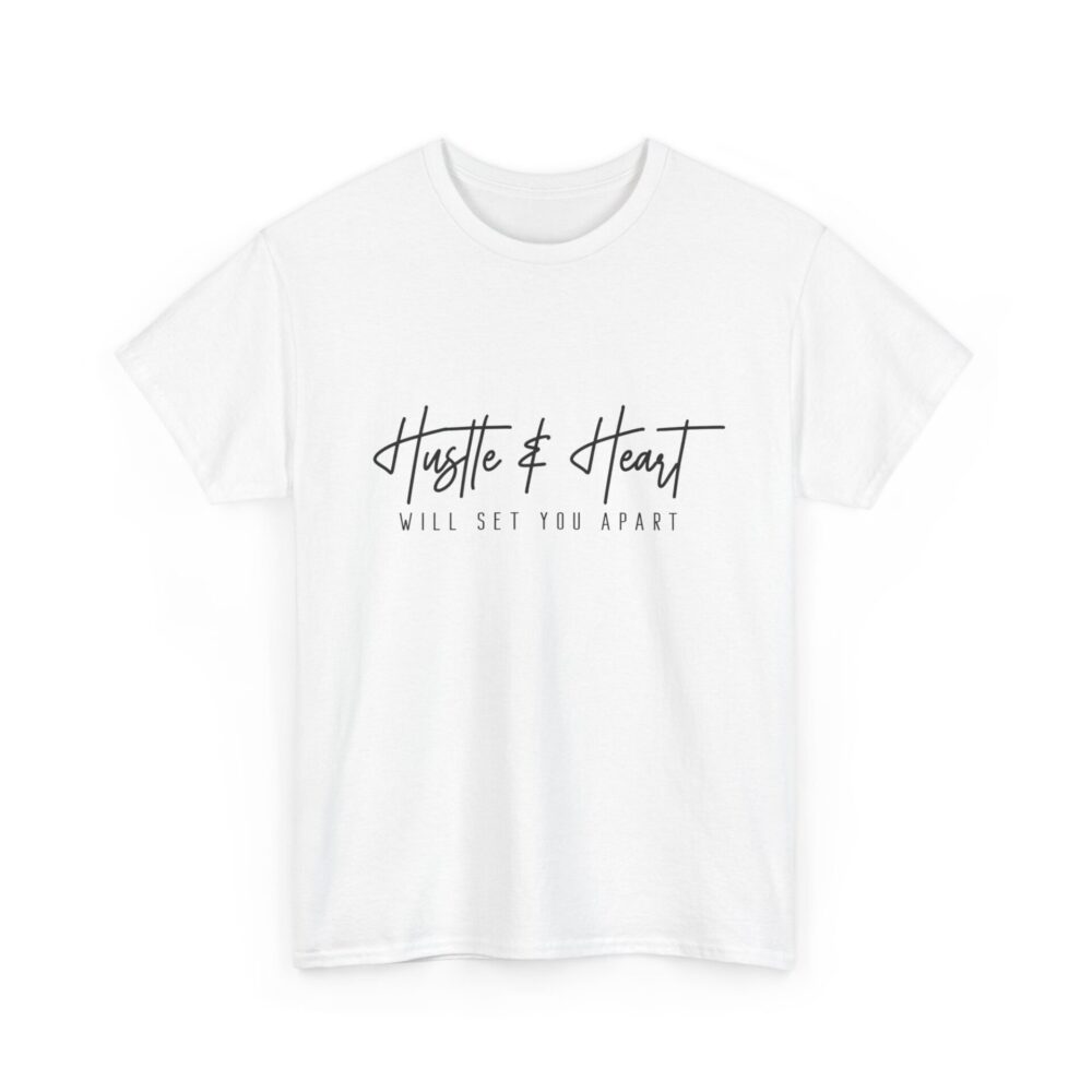 Hustle & Heart Motivational T-Shirt