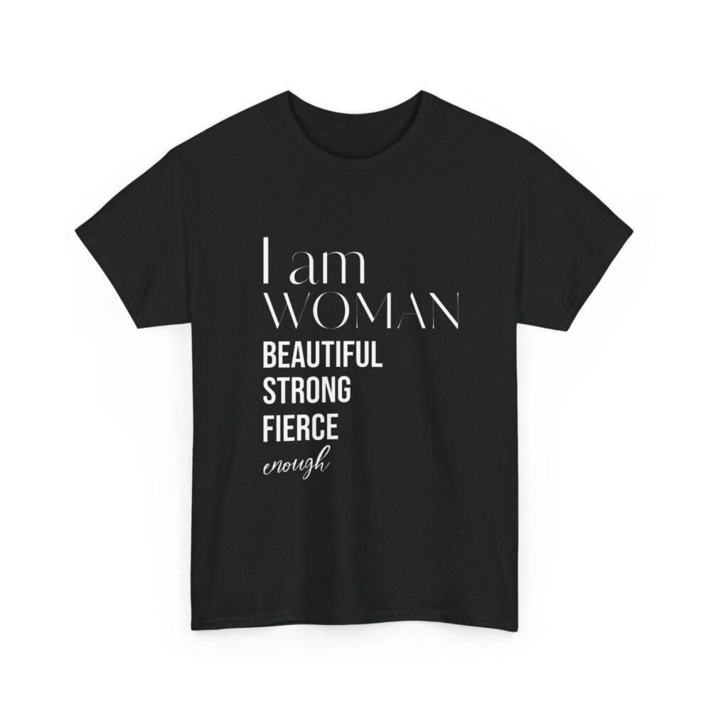 I Am Woman" Empowerment T-Shirt - Image 3