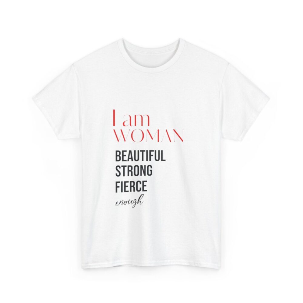 I Am Woman" Empowerment T-Shirt - Image 2