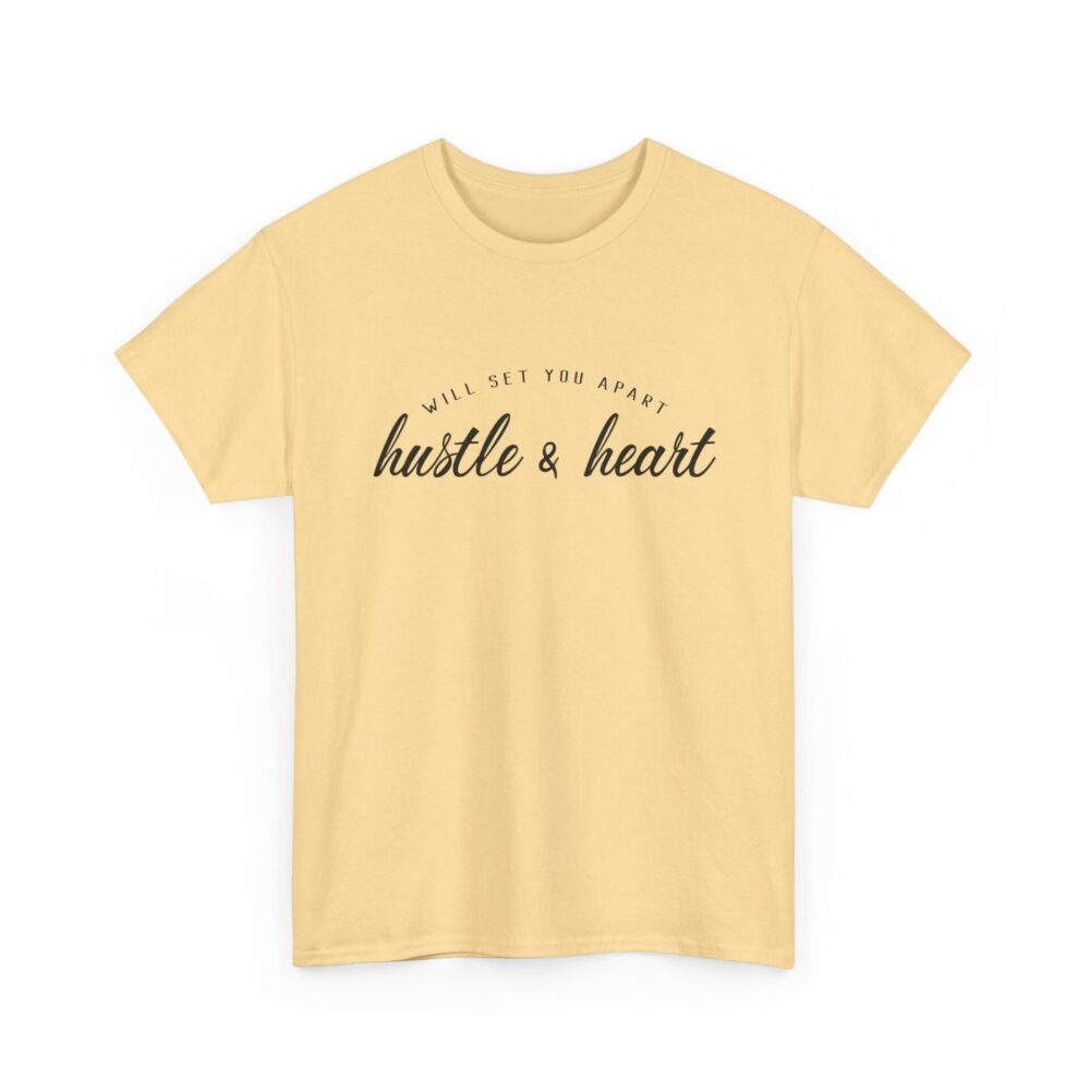 "Hustle & Heart" T-Shirt - Image 6