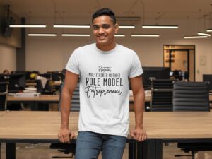 Read more about the article Empower Your Journey with the Role Model Entrepreneur T-Shirt