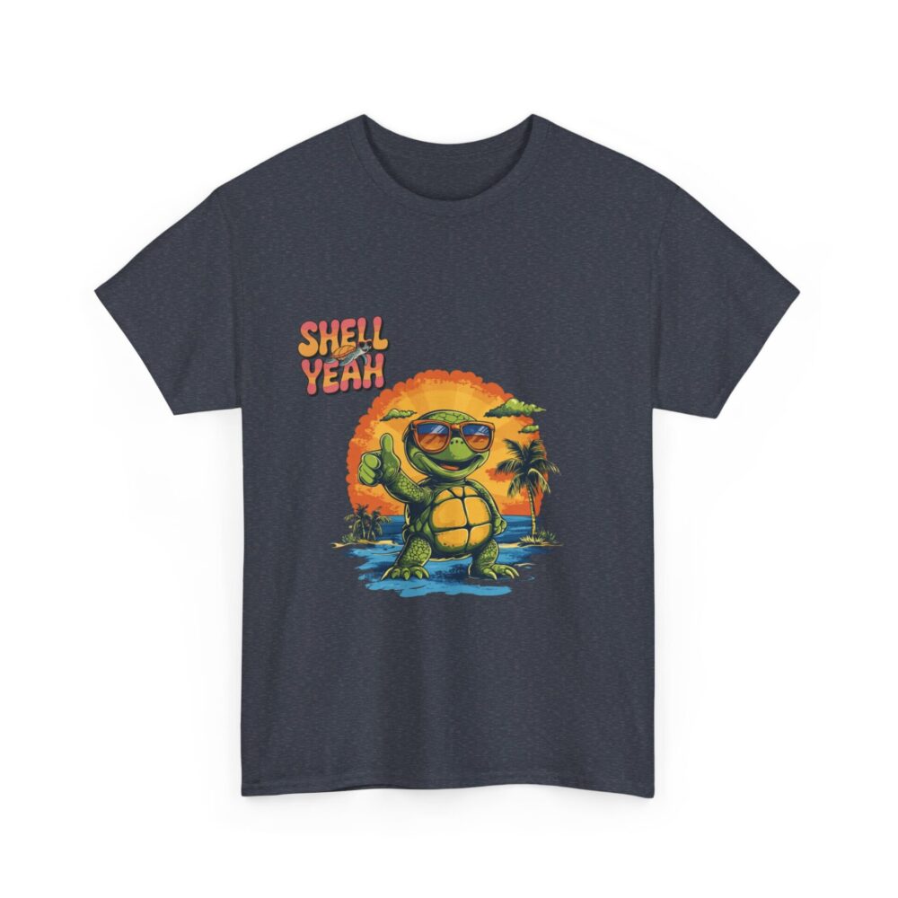 Shell Yeah Tropical Turtle T-Shirt – Beach Vibes & Island Fun - Image 6