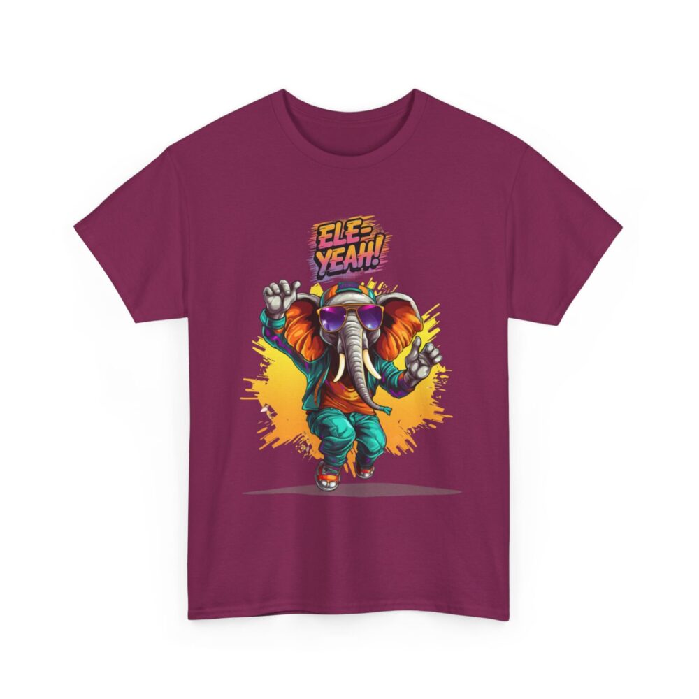 Ele-Yeah! Cool Dancing Elephant T-Shirt - Image 12