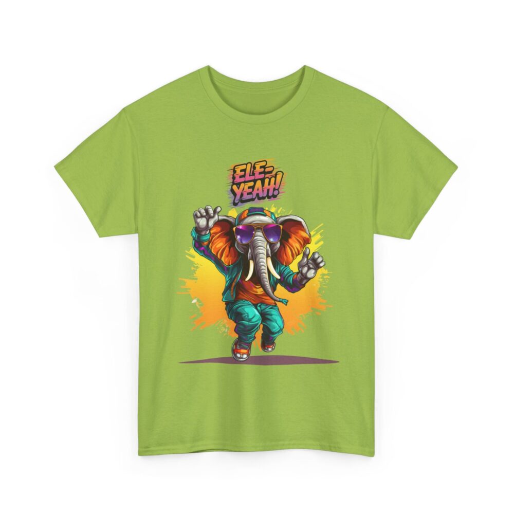 Ele-Yeah! Cool Dancing Elephant T-Shirt - Image 7