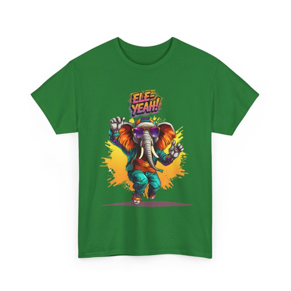 Ele-Yeah! Cool Dancing Elephant T-Shirt - Image 8