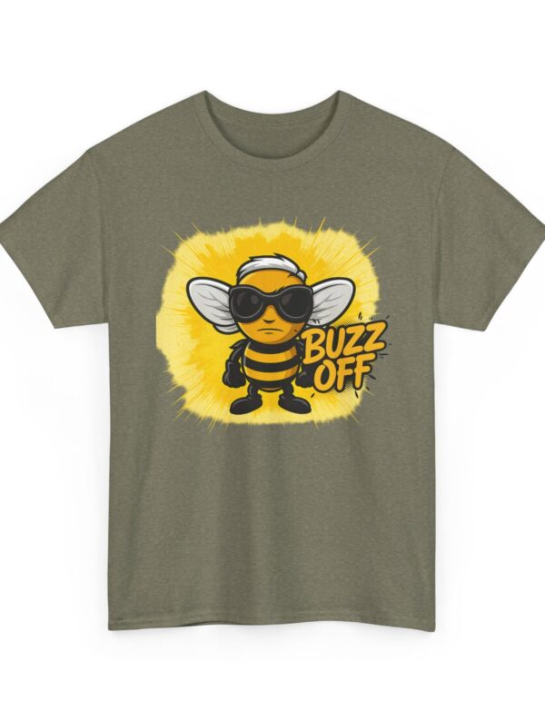 Buzz Off Angry Bee T-Shirt – Funny Sarcastic Attitude Tee