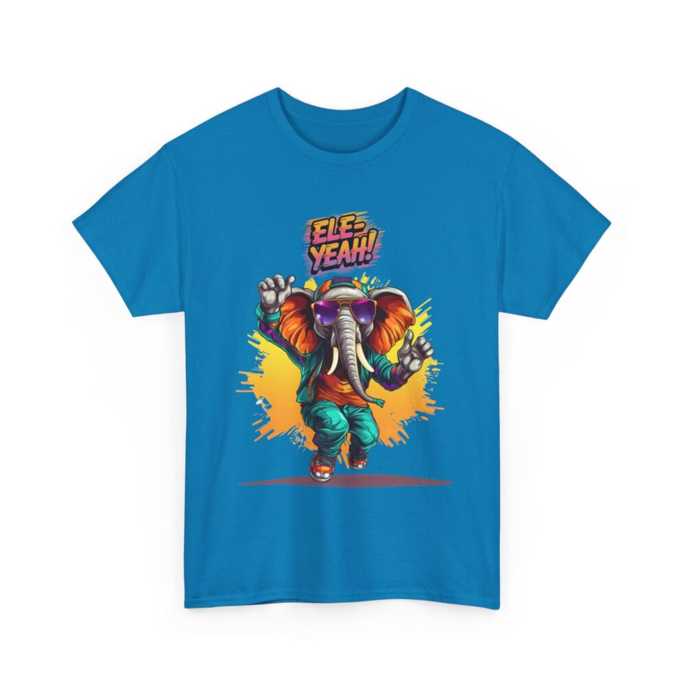 Ele-Yeah! Cool Dancing Elephant T-Shirt - Image 9