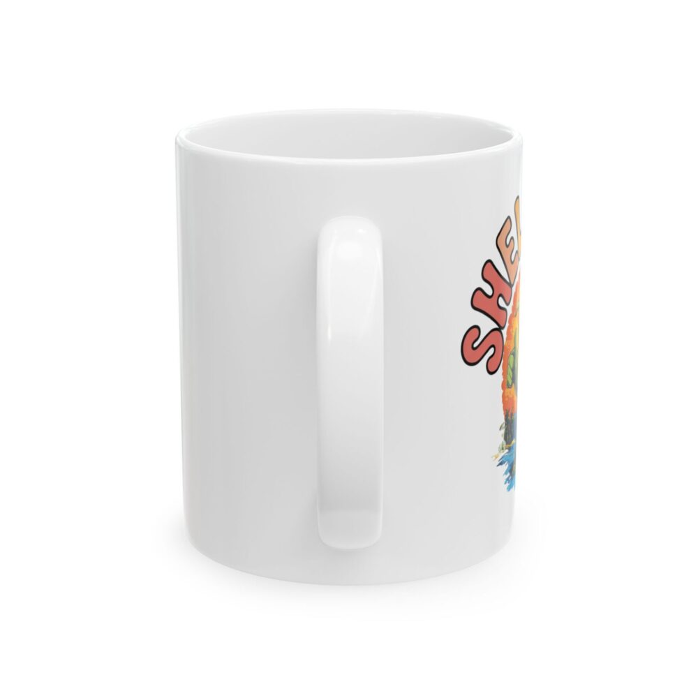 Shell Yeah! Funny Turtle Mug – Cool Beach Vibes Coffee Cup (11oz, 15oz) - Image 2