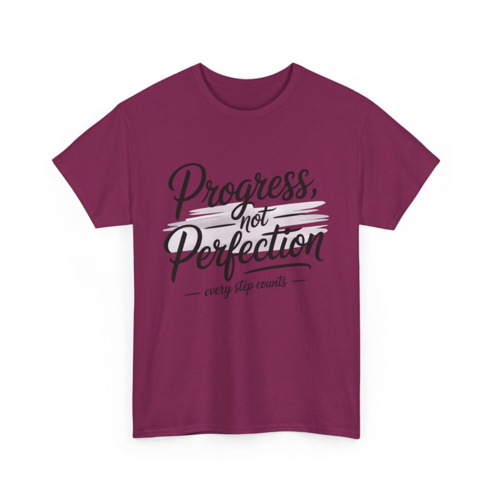Progress Over Perfection – Every Step Counts Tee - Image 6