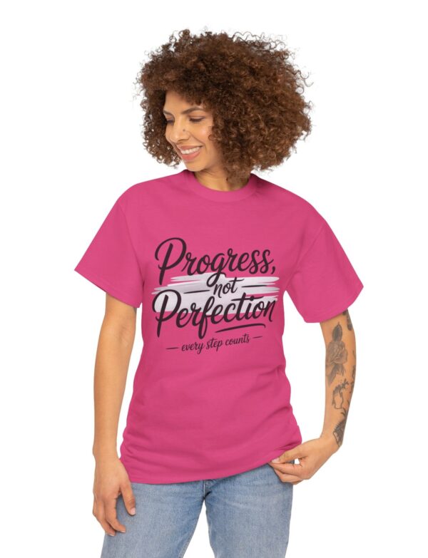Progress Over Perfection – Every Step Counts Tee